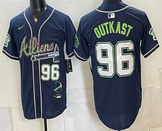 Men's Atlanta Braves #96 Outkast Navy Galaxy With Outkast Patch Vapor Limited Stitched Jersey Dzhi,We sell and wholesale Men's Atlanta Braves #96 Outkast Navy Galaxy With Outkast Patch Vapor Limited Stitched Jersey Dzhi on line form chian!