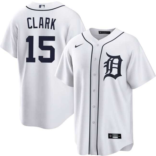 Men's Detroit Tigers #15 Max Clark White 2026 Cool Base Stitched Jersey Dzhi,We sell and wholesale Men's Detroit Tigers #15 Max Clark White 2026 Cool Base Stitched Jersey Dzhi on line form chian!