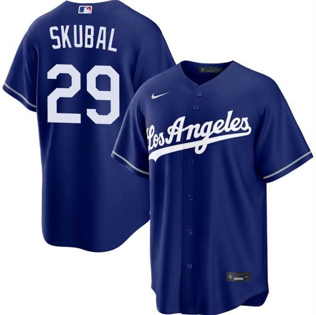 Men's Los Angeles Dodgers #29 Tarik Skubal Royal Alternate Stitched Jersey,We sell and wholesale Men's Los Angeles Dodgers #29 Tarik Skubal Royal Alternate Stitched Jersey on line form chian!