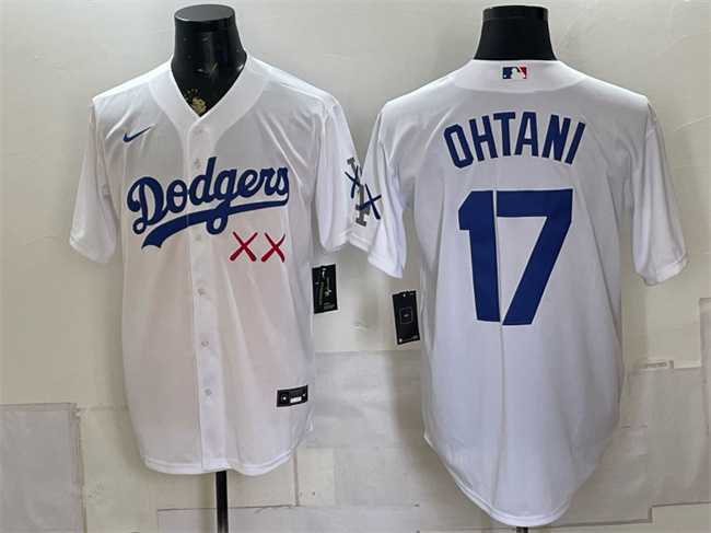 Men's Los Angeles Dodgers x KAWS #17 Shohei Ohtani White Vapor Premier Limited Stitched Jersey,We sell and wholesale Men's Los Angeles Dodgers x KAWS #17 Shohei Ohtani White Vapor Premier Limited Stitched Jersey on line form chian!