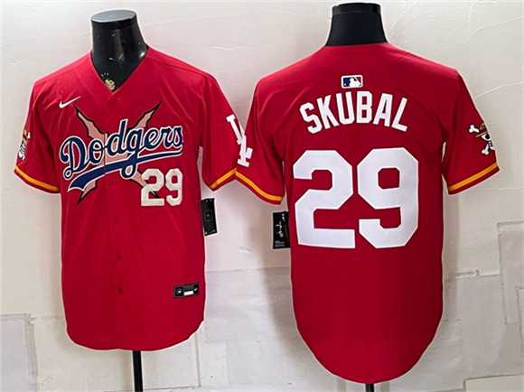 Men's Los Angeles Dodgers x One Piece #29 Tarik Skubal Red Vapor Premier Limited Stitched Jersey Dzhi,We sell and wholesale Men's Los Angeles Dodgers x One Piece #29 Tarik Skubal Red Vapor Premier Limited Stitched Jersey Dzhi on line form chian!