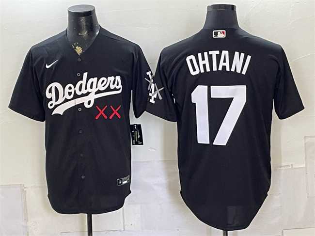 Men's Los Angeles Dodgers x KAWS #17 Shohei Ohtani Black Vapor Premier Limited Stitched Jersey,We sell and wholesale Men's Los Angeles Dodgers x KAWS #17 Shohei Ohtani Black Vapor Premier Limited Stitched Jersey on line form chian!
