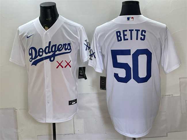 Men's Los Angeles Dodgers x KAWS #50 Mookie Betts White Vapor Premier Limited Stitched Jersey,We sell and wholesale Men's Los Angeles Dodgers x KAWS #50 Mookie Betts White Vapor Premier Limited Stitched Jersey on line form chian!