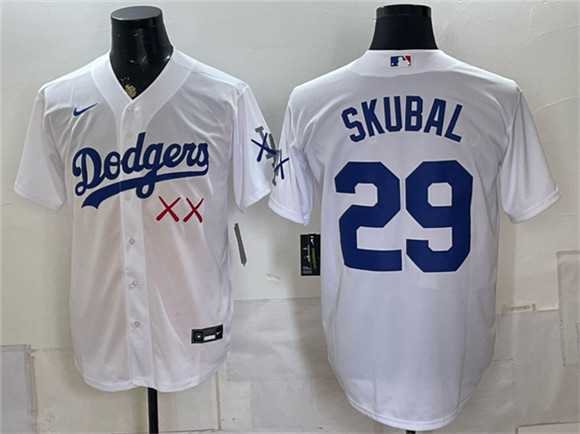 Men's Los Angeles Dodgers x KAWS #29 Tarik Skubal White Vapor Premier Limited Stitched Jersey,We sell and wholesale Men's Los Angeles Dodgers x KAWS #29 Tarik Skubal White Vapor Premier Limited Stitched Jersey on line form chian!