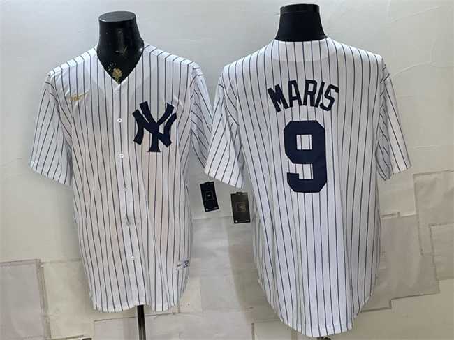 Men's New York Yankees #9 Roger Maris White Home Cool Base Stitched Jersey,We sell and wholesale Men's New York Yankees #9 Roger Maris White Home Cool Base Stitched Jersey on line form chian!