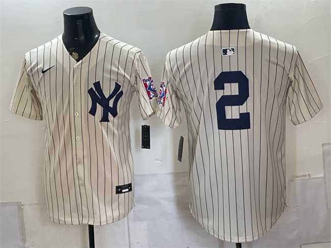 Men's New York Yankees #2 Derek Jeter Cream 2026 Field of Dreams Stadium Stitched Jersey,We sell and wholesale Men's New York Yankees #2 Derek Jeter Cream 2026 Field of Dreams Stadium Stitched Jersey on line form chian!