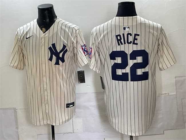 Men's New York Yankees #22 Ben Rice Cream 2026 Field of Dreams Stadium Stitched Jersey1,We sell and wholesale Men's New York Yankees #22 Ben Rice Cream 2026 Field of Dreams Stadium Stitched Jersey1 on line form chian!