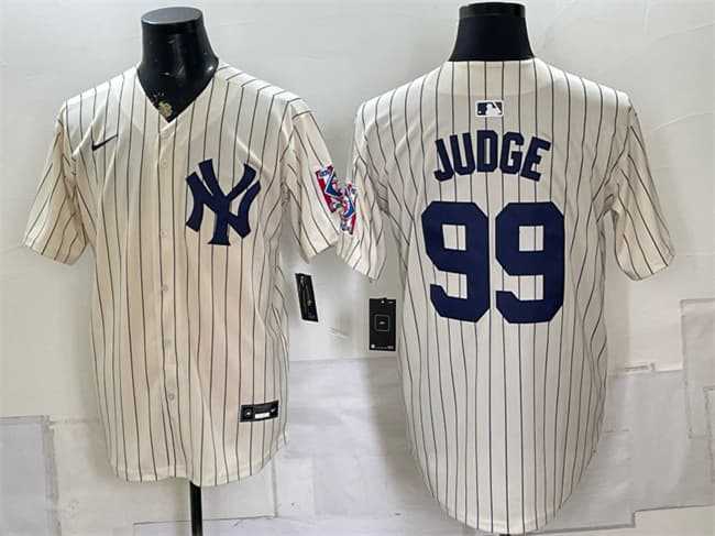 Men's New York Yankees #99 Aaron Judge Cream 2026 Field of Dreams Stadium Stitched Jersey1,We sell and wholesale Men's New York Yankees #99 Aaron Judge Cream 2026 Field of Dreams Stadium Stitched Jersey1 on line form chian!