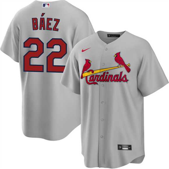 Men's St. Louis Cardinals #22 Joshua Baez Gray Cool Base Stitched Jersey Dzhi,We sell and wholesale Men's St. Louis Cardinals #22 Joshua Baez Gray Cool Base Stitched Jersey Dzhi on line form chian!