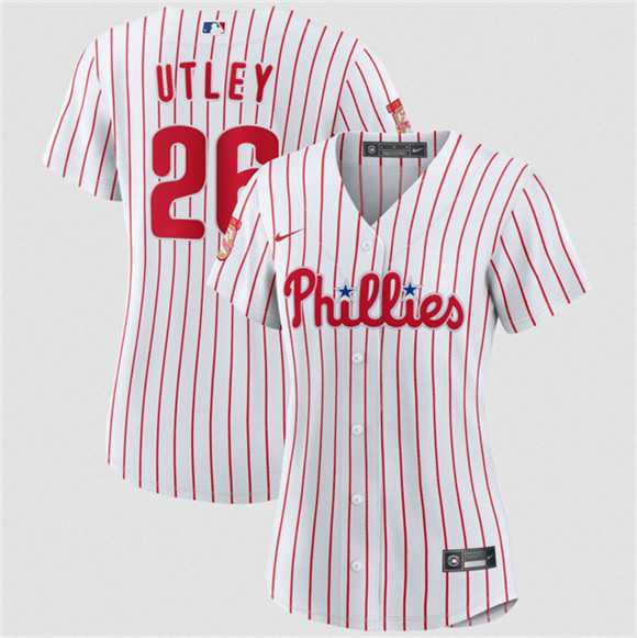 Women's Philadelphia Phillies #26 Chase Utley White 2026 Cool Base Stitched Jersey(Run Small) Dzhi,We sell and wholesale Women's Philadelphia Phillies #26 Chase Utley White 2026 Cool Base Stitched Jersey(Run Small) Dzhi on line form chian!
