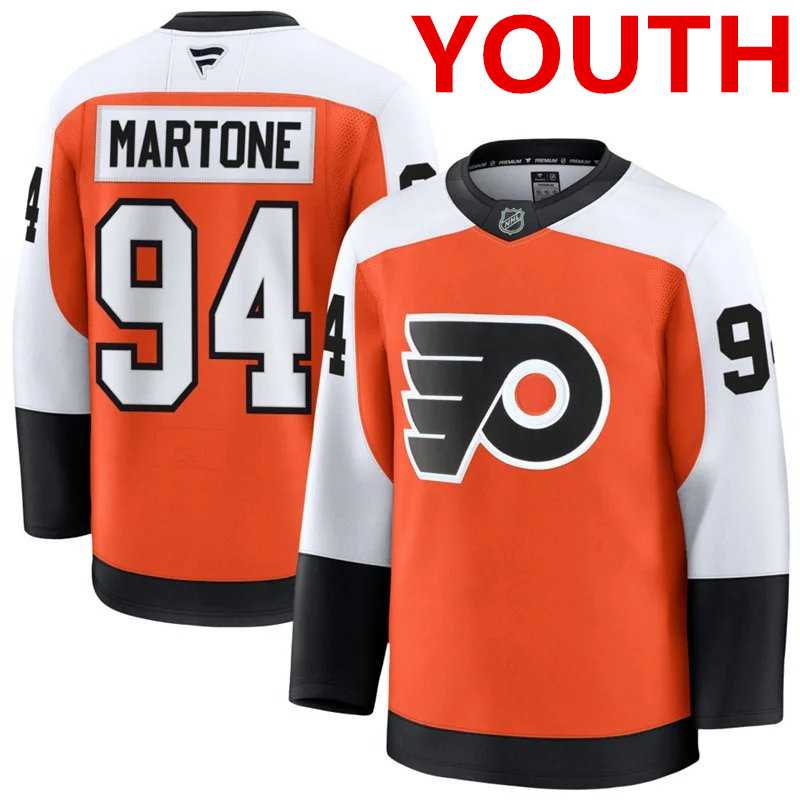 Youth Philadelphia Flyers #94 Porter Martone Orange Home stitched Hockey Jersey Dzhi,We sell and wholesale Youth Philadelphia Flyers #94 Porter Martone Orange Home stitched Hockey Jersey Dzhi on line form chian!
