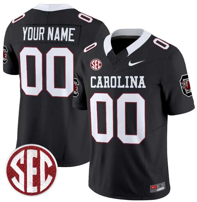 Men's South Carolina Fighting Gamecocks Custom Black F.U.S.E. Stitched Jersey,We sell and wholesale Men's South Carolina Fighting Gamecocks Custom Black F.U.S.E. Stitched Jersey on line form chian!