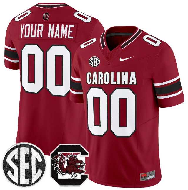 Men's South Carolina Fighting Gamecocks Custom Garnet 2026 F.U.S.E. Stitched Nike Jersey,We sell and wholesale Men's South Carolina Fighting Gamecocks Custom Garnet 2026 F.U.S.E. Stitched Nike Jersey on line form chian!