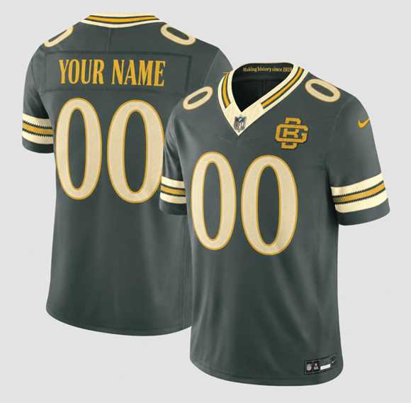 Men's Green Bay Packers Active Player Custom Gray 2026 F.U.S.E. Rivalries Vapor Untouchable Limited Football Stitched Jersey,We sell and wholesale Men's Green Bay Packers Active Player Custom Gray 2026 F.U.S.E. Rivalries Vapor Untouchable Limited Football Stitched Jersey on line form chian!
