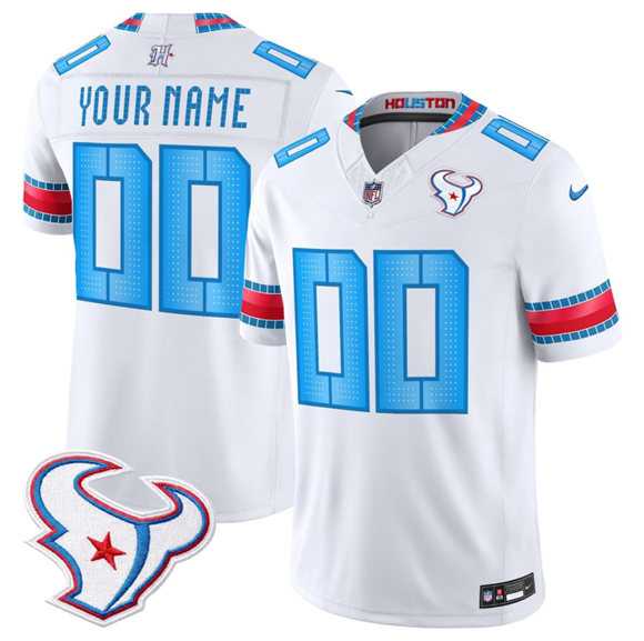 Men's Houston Texans Active Player Custom White 2026 F.U.S.E. Rivalries Vapor Untouchable Limited Football Stitched Jersey,We sell and wholesale Men's Houston Texans Active Player Custom White 2026 F.U.S.E. Rivalries Vapor Untouchable Limited Football Stitched Jersey on line form chian!
