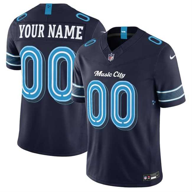 Men's Tennessee Titans Custom Navy 2026 F.U.S.E. 'Music City' Rivalries Collection Limited Football Stitched Jersey,We sell and wholesale Men's Tennessee Titans Custom Navy 2026 F.U.S.E. 'Music City' Rivalries Collection Limited Football Stitched Jersey on line form chian!