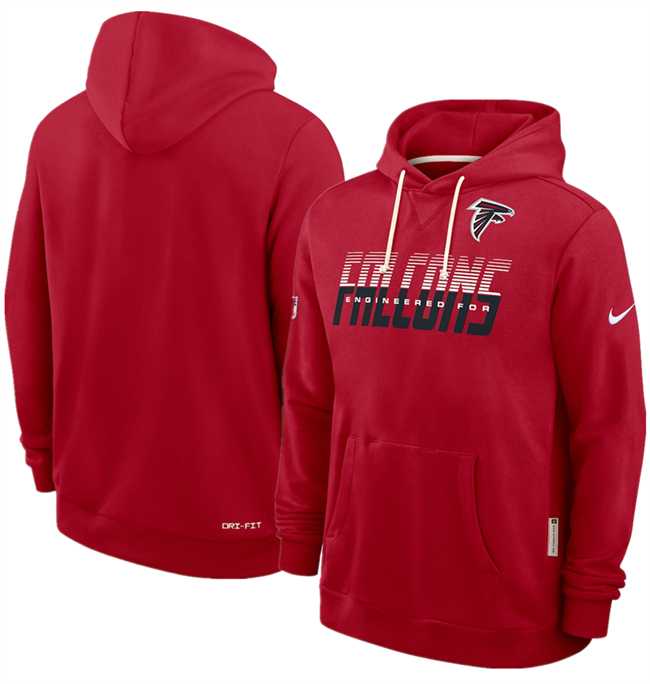 Men's Atlanta Falcons Red Sideline Standard Issue Top Prospect Dri-FIT Hoodie,We sell and wholesale Men's Atlanta Falcons Red Sideline Standard Issue Top Prospect Dri-FIT Hoodie on line form chian!