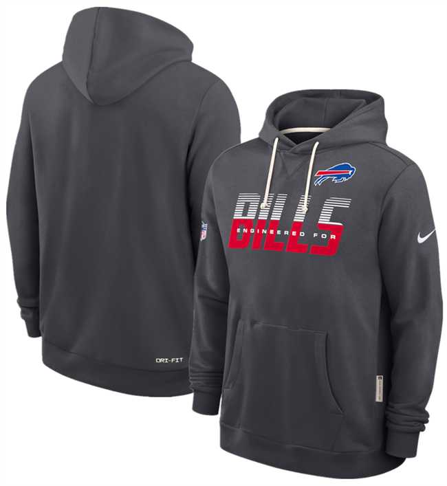 Men's Buffalo Bills Charcoal Sideline Standard Issue Top Prospect Dri-FIT Hoodie,We sell and wholesale Men's Buffalo Bills Charcoal Sideline Standard Issue Top Prospect Dri-FIT Hoodie on line form chian!