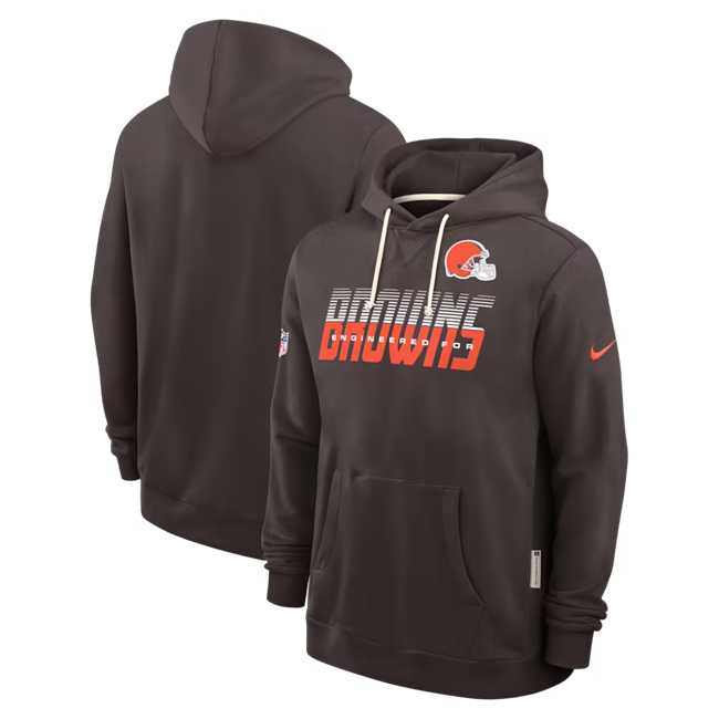 Men's Cleveland Browns Brown Sideline Standard Issue Top Prospect Dri-FIT Hoodie,We sell and wholesale Men's Cleveland Browns Brown Sideline Standard Issue Top Prospect Dri-FIT Hoodie on line form chian!