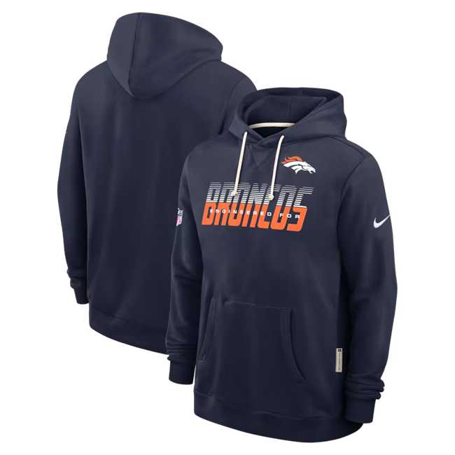 Men's Denver Broncos Navy Sideline Standard Issue Top Prospect Dri-FIT Hoodie,We sell and wholesale Men's Denver Broncos Navy Sideline Standard Issue Top Prospect Dri-FIT Hoodie on line form chian!