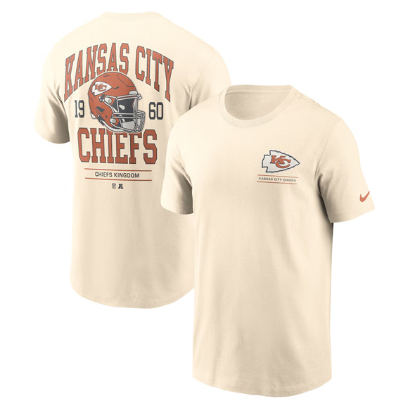 Men's Kansas City Chiefs Natural Freestyle Essential T-Shirt,We sell and wholesale Men's Kansas City Chiefs Natural Freestyle Essential T-Shirt on line form chian!