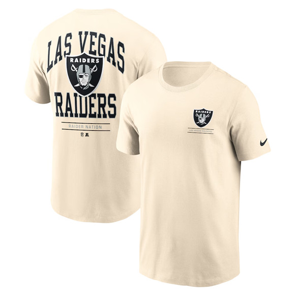 Men's Las Vegas Raiders Natural Freestyle Essential T-Shirt,We sell and wholesale Men's Las Vegas Raiders Natural Freestyle Essential T-Shirt on line form chian!
