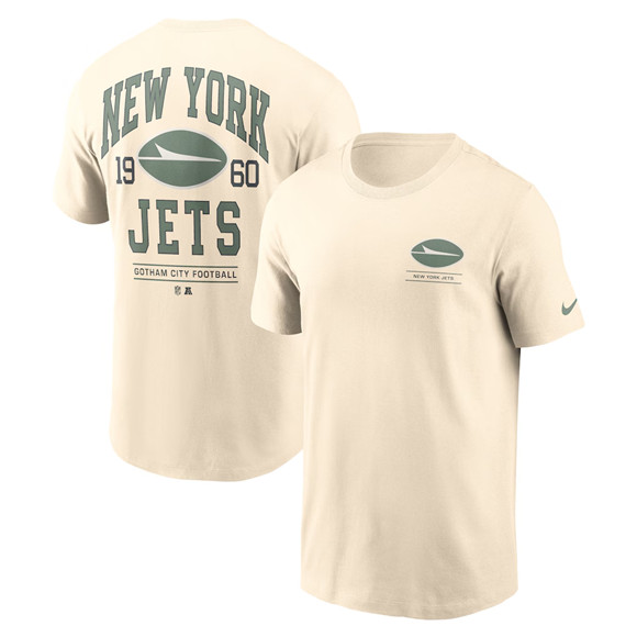 Men's New York Jets Natural Freestyle Essential T-Shirt,We sell and wholesale Men's New York Jets Natural Freestyle Essential T-Shirt on line form chian!