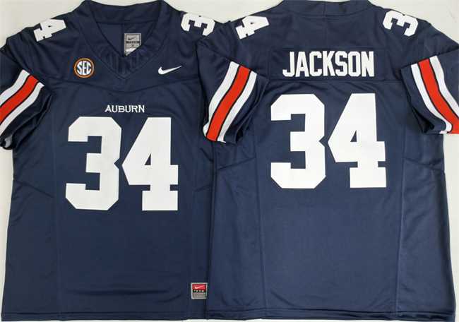 Men's Auburn Tigers #34 Bo Jackson Navy 2026 F.U.S.E. Limited Stitched Jersey,We sell and wholesale Men's Auburn Tigers #34 Bo Jackson Navy 2026 F.U.S.E. Limited Stitched Jersey on line form chian!