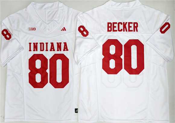Men's Indiana Hoosiers #80 Charlie Becker White 2026 F.U.S.E. Stitched Basketball Jersey,We sell and wholesale Men's Indiana Hoosiers #80 Charlie Becker White 2026 F.U.S.E. Stitched Basketball Jersey on line form chian!