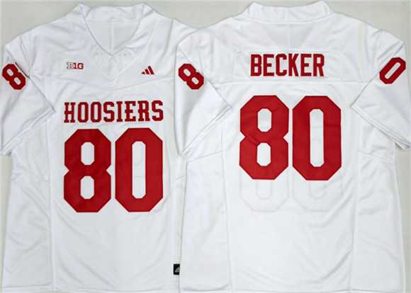 Men's Indiana Hoosiers #80 Charlie Becker White 2026 F.U.S.E. Stitched Basketball Jerseys,We sell and wholesale Men's Indiana Hoosiers #80 Charlie Becker White 2026 F.U.S.E. Stitched Basketball Jerseys on line form chian!