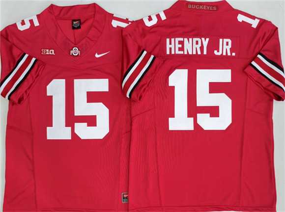 Men's Ohio State Buckeyes #15 Chris Henry Jr Red 2025 F.U.S.E. Limited Stitched Jersey,We sell and wholesale Men's Ohio State Buckeyes #15 Chris Henry Jr Red 2025 F.U.S.E. Limited Stitched Jersey on line form chian!