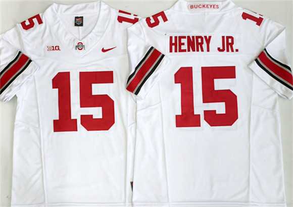 Men's Ohio State Buckeyes #15 Chris Henry Jr White 2025 F.U.S.E. Limited Stitched Jersey,We sell and wholesale Men's Ohio State Buckeyes #15 Chris Henry Jr White 2025 F.U.S.E. Limited Stitched Jersey on line form chian!