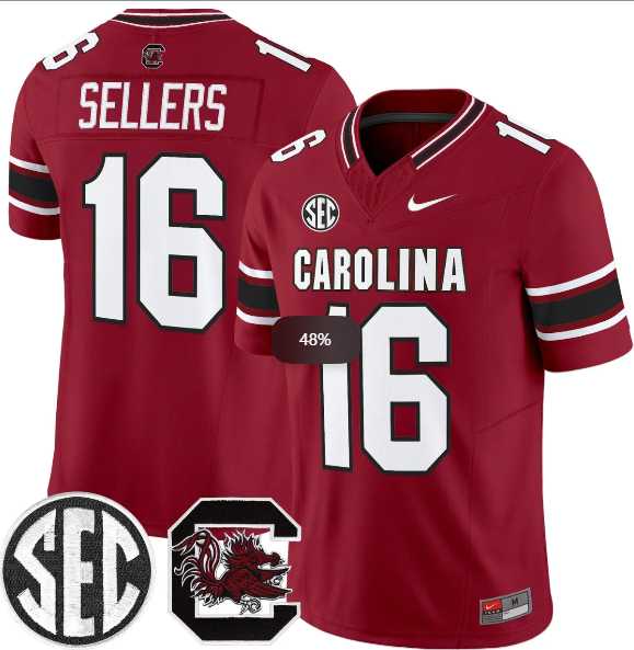 Men's South Carolina Fighting Gamecocks #16 LaNorris Sellers Garnet 2026 F.U.S.E. Stitched Nike Jersey Dzhi,We sell and wholesale Men's South Carolina Fighting Gamecocks #16 LaNorris Sellers Garnet 2026 F.U.S.E. Stitched Nike Jersey Dzhi on line form chian!