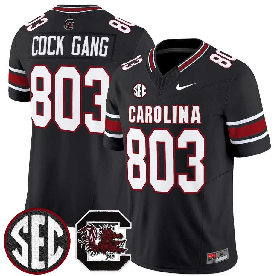Men's South Carolina Fighting Gamecocks #803 Cock Gang Black 2026 F.U.S.E. Stitched Nike Jersey Dzhi,We sell and wholesale Men's South Carolina Fighting Gamecocks #803 Cock Gang Black 2026 F.U.S.E. Stitched Nike Jersey Dzhi on line form chian!