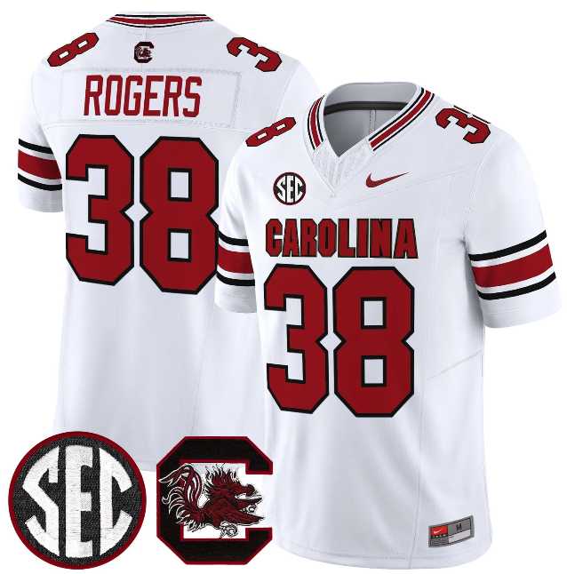 Men's South Carolina Fighting Gamecocks #38 George Rogers  White 2026 F.U.S.E. Stitched Nike Jersey Dzhi,We sell and wholesale Men's South Carolina Fighting Gamecocks #38 George Rogers  White 2026 F.U.S.E. Stitched Nike Jersey Dzhi on line form chian!