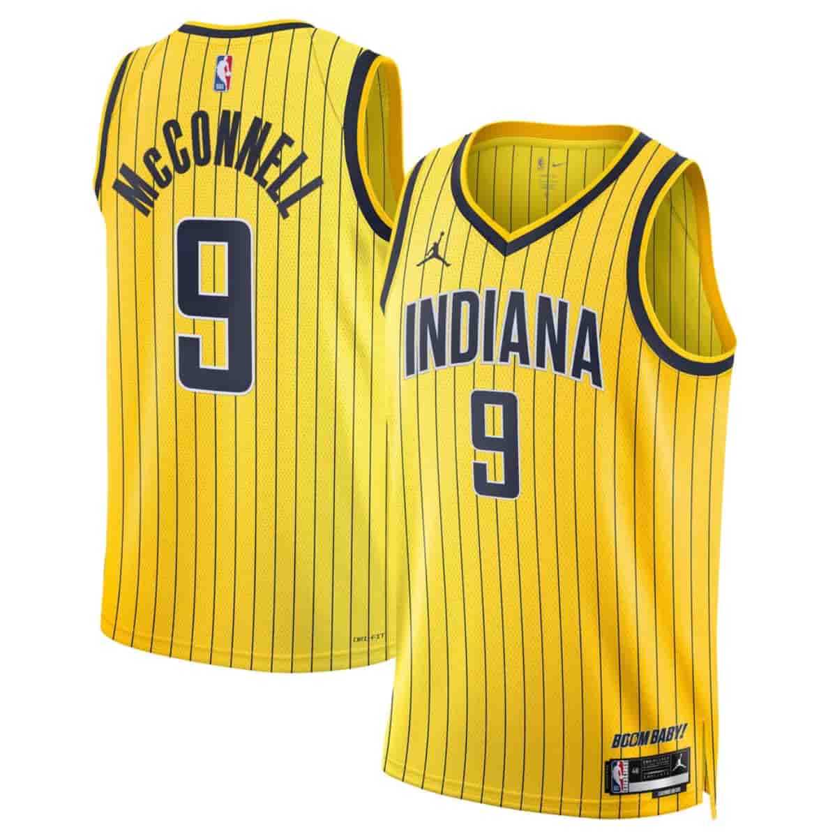 Men's Indiana Pacers #9 T.J. McConnell Yellow 2026-27 Statement Edition Swingman Stitched Jersey Dzhi,We sell and wholesale Men's Indiana Pacers #9 T.J. McConnell Yellow 2026-27 Statement Edition Swingman Stitched Jersey Dzhi on line form chian!