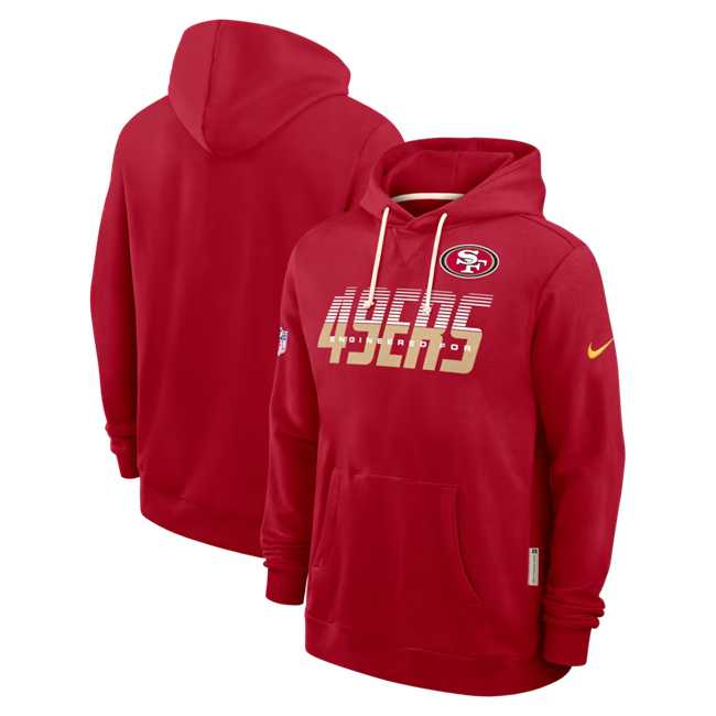 Men's San Francisco 49ers Scarlet Sideline Standard Issue Top Prospect Dri-FIT Hoodie,We sell and wholesale Men's San Francisco 49ers Scarlet Sideline Standard Issue Top Prospect Dri-FIT Hoodie on line form chian!
