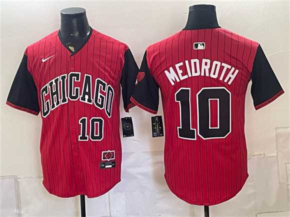 Men's Chicago White Sox #10 Chase Meidroth Red Black 2025 City Connect Limited Stitched Jersey Dhi,We sell and wholesale Men's Chicago White Sox #10 Chase Meidroth Red Black 2025 City Connect Limited Stitched Jersey Dhi on line form chian!