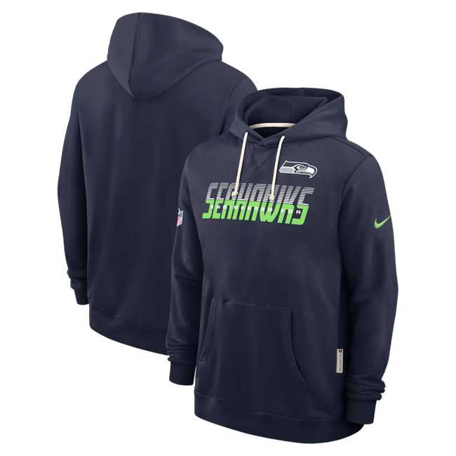 Men's Seattle Seahawks College Navy Sideline Standard Issue Top Prospect Dri-FIT Hoodie,We sell and wholesale Men's Seattle Seahawks College Navy Sideline Standard Issue Top Prospect Dri-FIT Hoodie on line form chian!