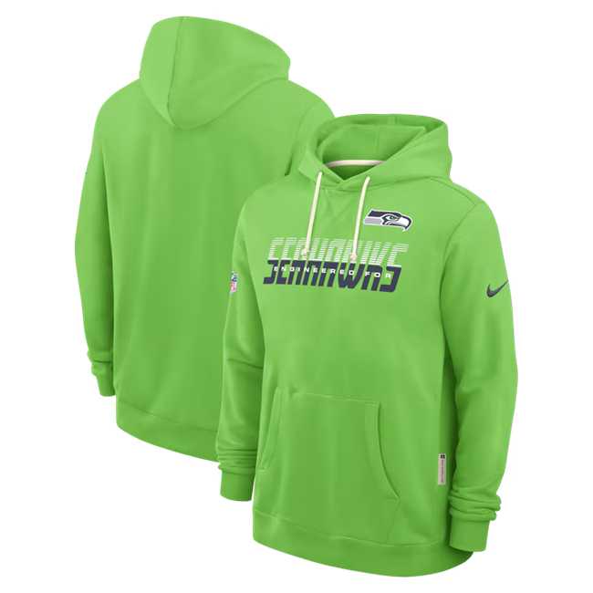 Men's Seattle Seahawks Neon Green Sideline Standard Issue Top Prospect Dri-FIT Hoodie,We sell and wholesale Men's Seattle Seahawks Neon Green Sideline Standard Issue Top Prospect Dri-FIT Hoodie on line form chian!