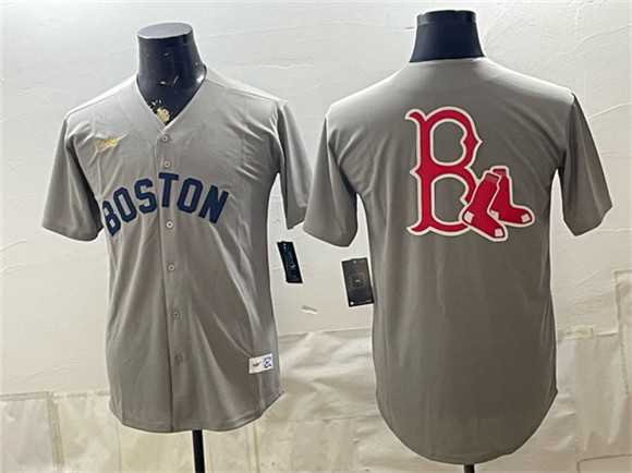 Men's Boston Red Sox Team Big Logo Grey Cooperstown Collection Limited Stitched Baseball Jersey,We sell and wholesale Men's Boston Red Sox Team Big Logo Grey Cooperstown Collection Limited Stitched Baseball Jersey on line form chian!