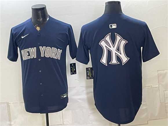 Men's New York Yankees Team Big Logo Navy Limited Stitched Baseball Jerseys,We sell and wholesale Men's New York Yankees Team Big Logo Navy Limited Stitched Baseball Jerseys on line form chian!
