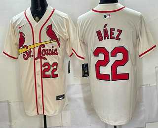 Men's St Louis Cardinals #22 Joshua Baez Cream Limited Jersey,We sell and wholesale Men's St Louis Cardinals #22 Joshua Baez Cream Limited Jersey on line form chian!
