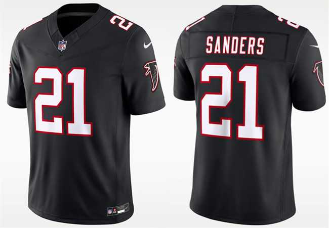 Men's Atlanta Falcons #21 Deion Sanders Black F.U.S.E. Vapor Untouchable Limited Stitched Jersey Dzhi,We sell and wholesale Men's Atlanta Falcons #21 Deion Sanders Black F.U.S.E. Vapor Untouchable Limited Stitched Jersey Dzhi on line form chian!