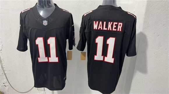Men's Atlanta Falcons #11 Jalon Walker Black F.U.S.E. Vapor Untouchable Limited Stitched Jersey,We sell and wholesale Men's Atlanta Falcons #11 Jalon Walker Black F.U.S.E. Vapor Untouchable Limited Stitched Jersey on line form chian!