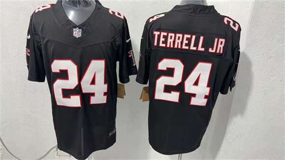 Men's Atlanta Falcons #24 A.J. Terrell jr Black F.U.S.E. Vapor Untouchable Limited Stitched Jersey,We sell and wholesale Men's Atlanta Falcons #24 A.J. Terrell jr Black F.U.S.E. Vapor Untouchable Limited Stitched Jersey on line form chian!