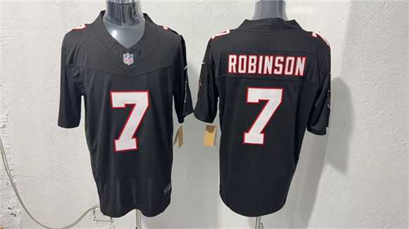 Men's Atlanta Falcons #7 Bijan Robinson Black F.U.S.E. Vapor Untouchable Limited Stitched Jersey,We sell and wholesale Men's Atlanta Falcons #7 Bijan Robinson Black F.U.S.E. Vapor Untouchable Limited Stitched Jersey on line form chian!