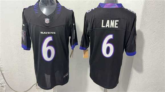 Men's Baltimore Ravens #6 Ja'Kobi Lane Black 2026 F.U.S.E. Vapor Stitched Limited Stitched Jersey,We sell and wholesale Men's Baltimore Ravens #6 Ja'Kobi Lane Black 2026 F.U.S.E. Vapor Stitched Limited Stitched Jersey on line form chian!