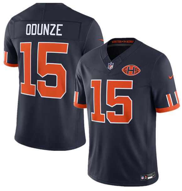 Men's Chicago Bears #15 Rome Odunze Navy 2026 F.U.S.E. Rivalries Collection Limited Stitched Jersey Dzhi,We sell and wholesale Men's Chicago Bears #15 Rome Odunze Navy 2026 F.U.S.E. Rivalries Collection Limited Stitched Jersey Dzhi on line form chian!