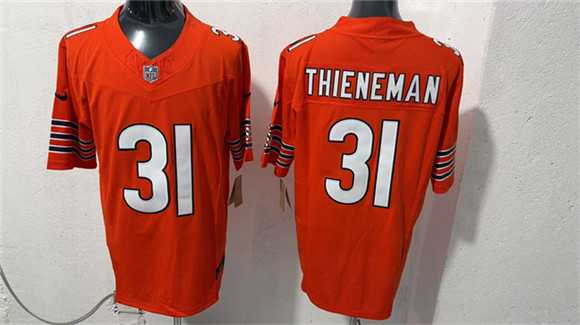 Men's Chicago Bears #31 Dillon Thieneman Orange 2026 F.U.S.E. Vapor Untouchable Limited Stitched Jersey,We sell and wholesale Men's Chicago Bears #31 Dillon Thieneman Orange 2026 F.U.S.E. Vapor Untouchable Limited Stitched Jersey on line form chian!